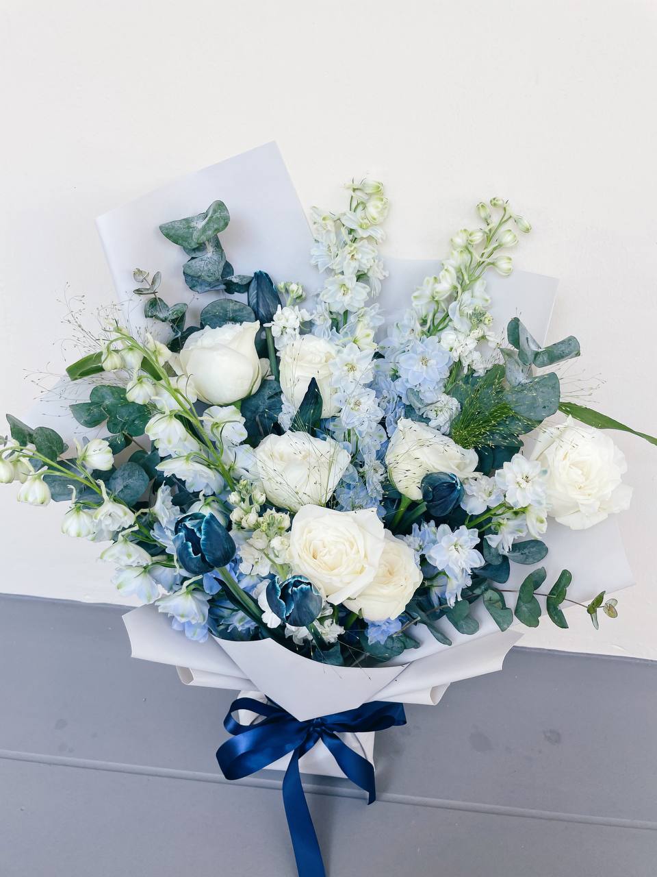 Blue Delphinium Bouquet