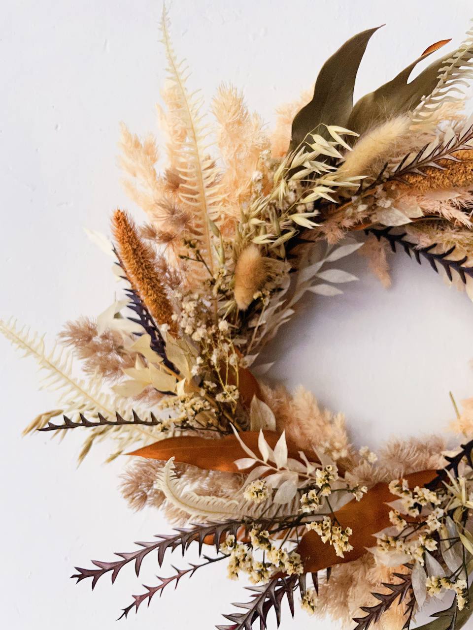 Rustic Preserved Christmas Wreath