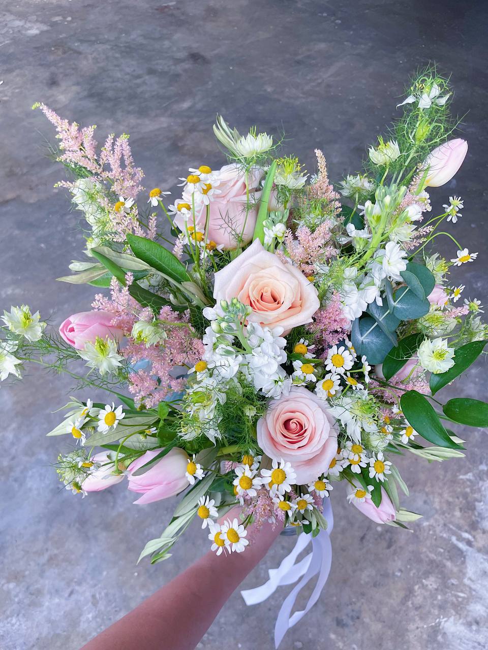 Bespoke Horizontal/Freestyle Bridal Bouquet