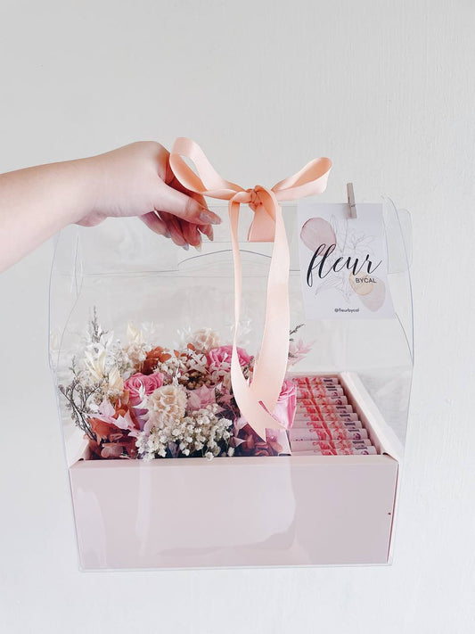 Preserved Flower Money Box