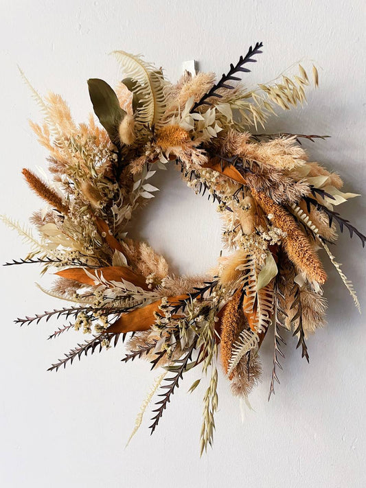 Rustic Preserved Christmas Wreath