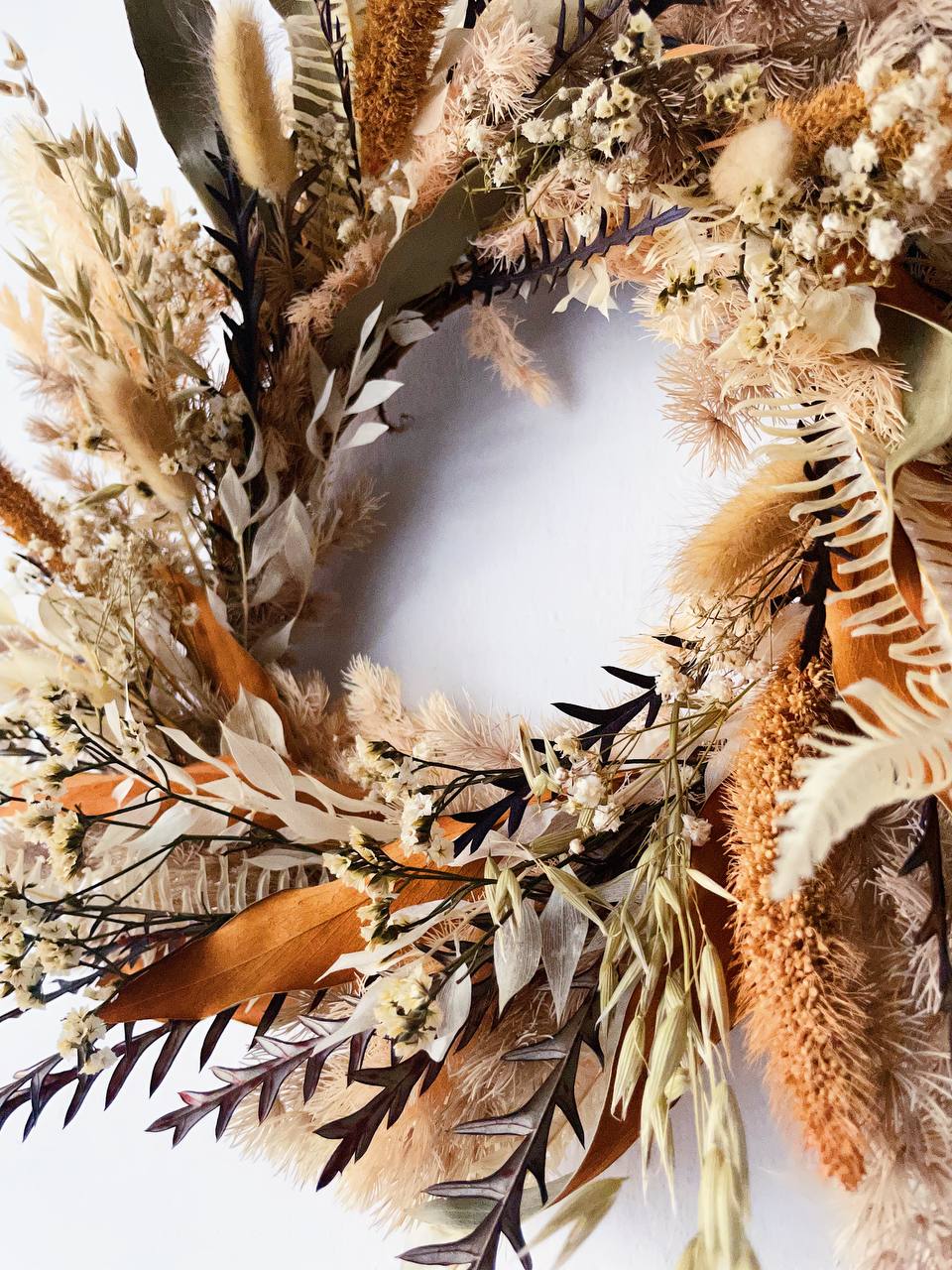 Rustic Preserved Christmas Wreath