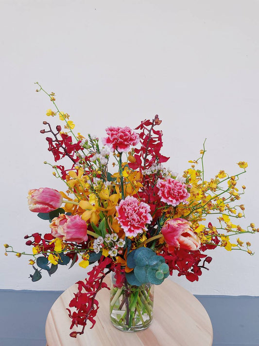 Pomegranate Vase Arrangement