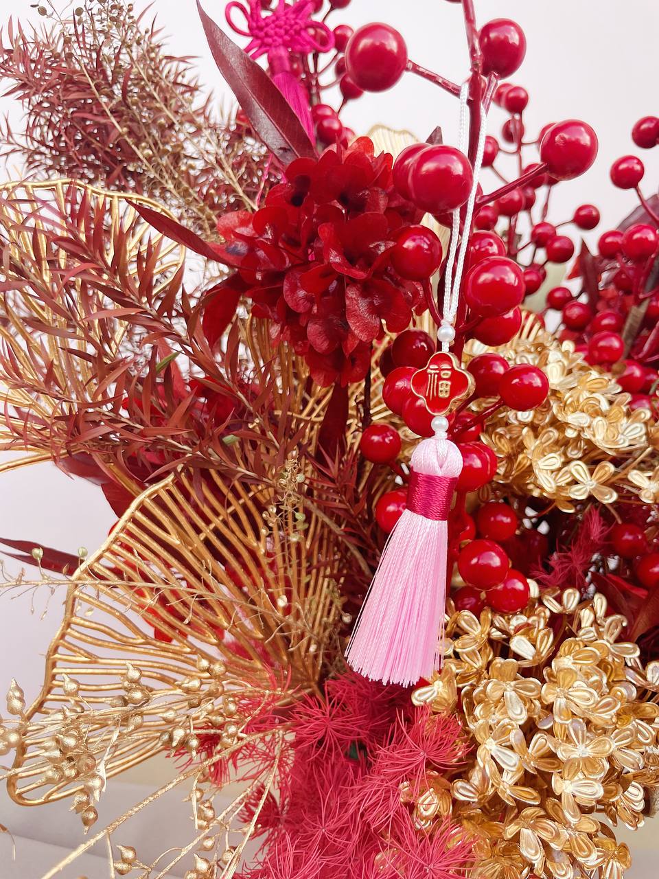 Blooming Wealth Box in Red