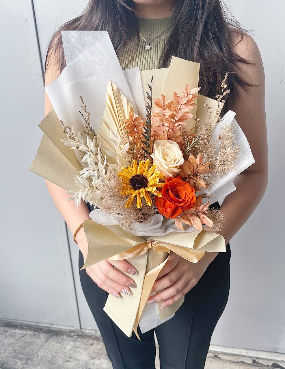 Small Preserved Sunflower Bouquet