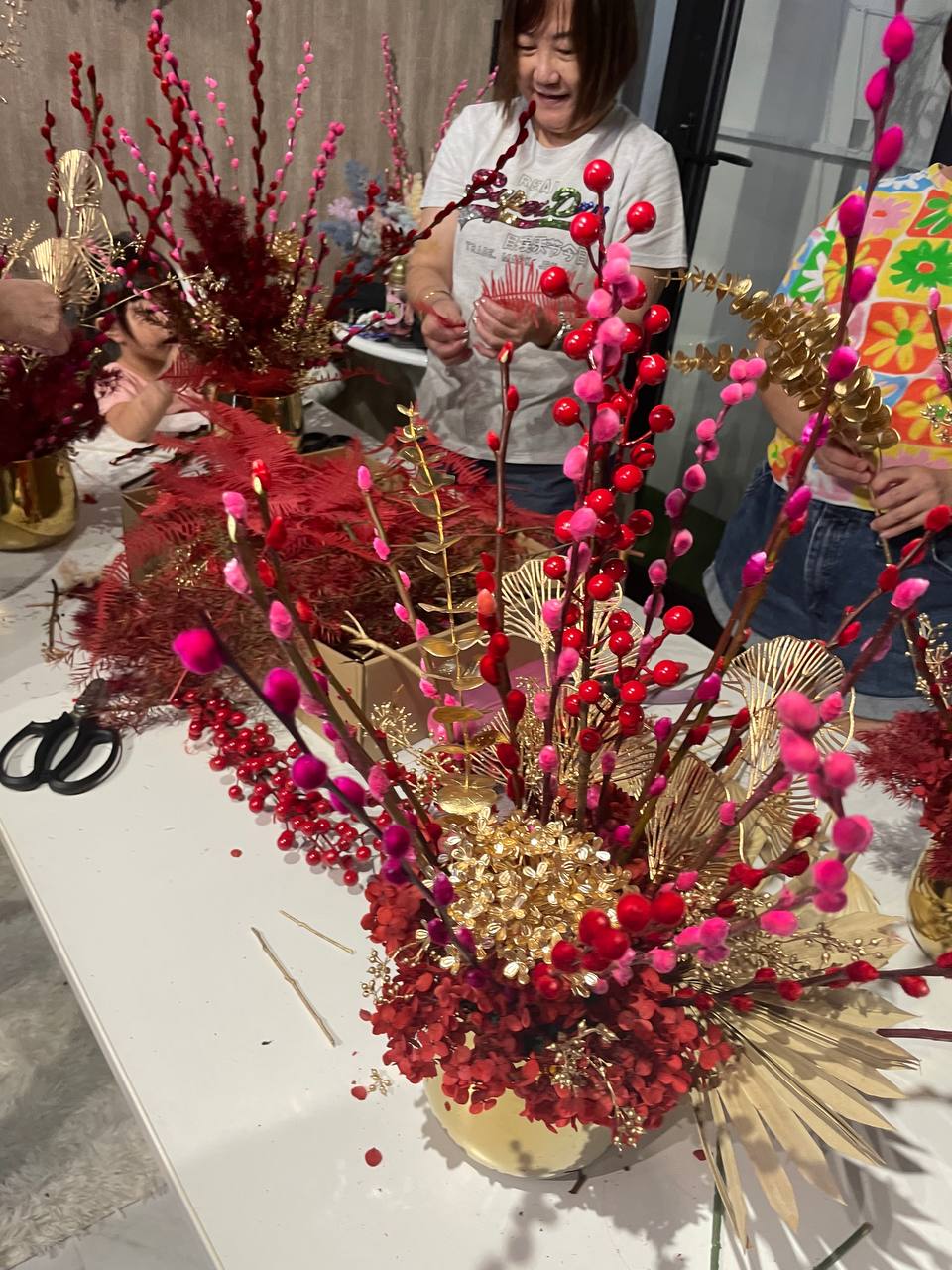 CNY Vase Arrangement Workshop