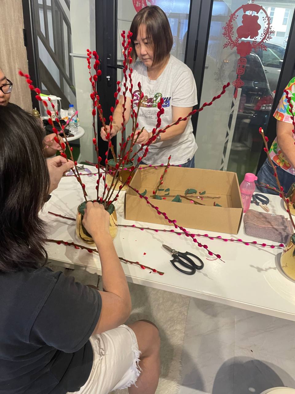 CNY Vase Arrangement Workshop