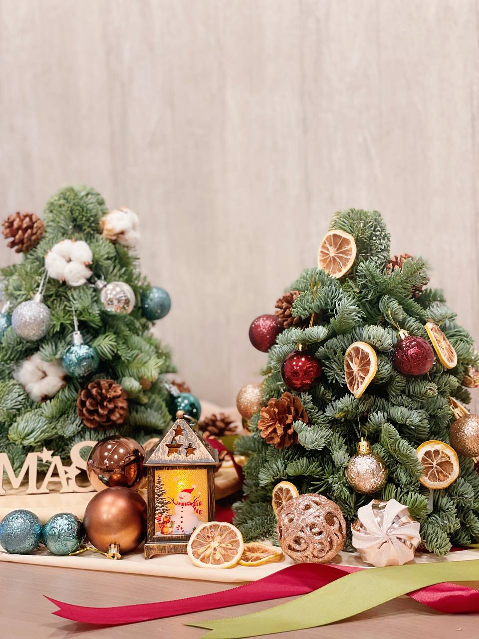 WARM Mini Handcrafted Christmas Tree