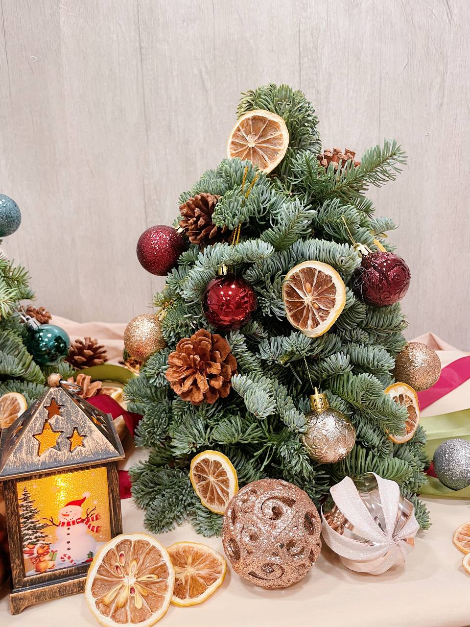 WARM Mini Handcrafted Christmas Tree