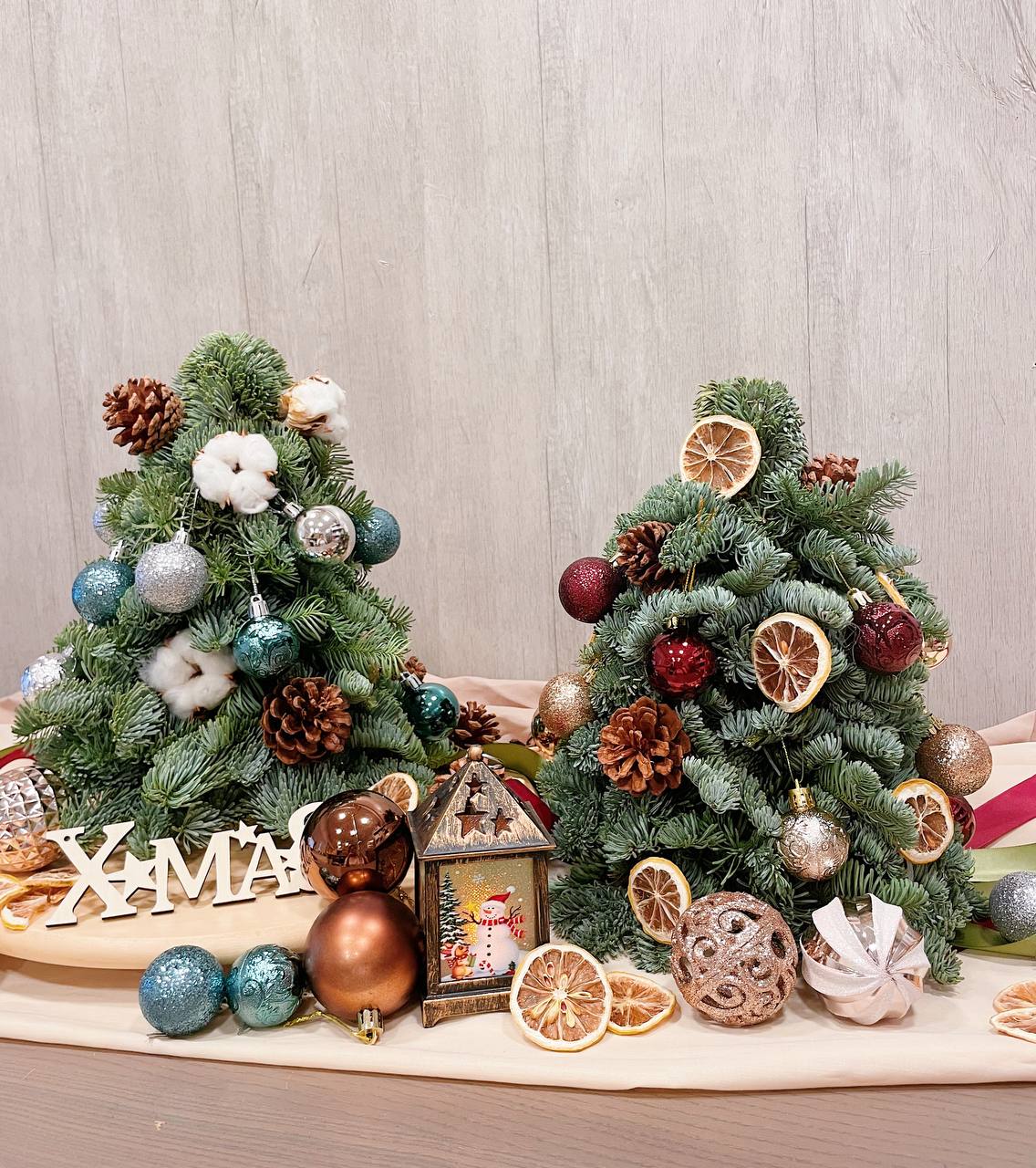 FROSTY Mini Handcrafted Christmas Tree