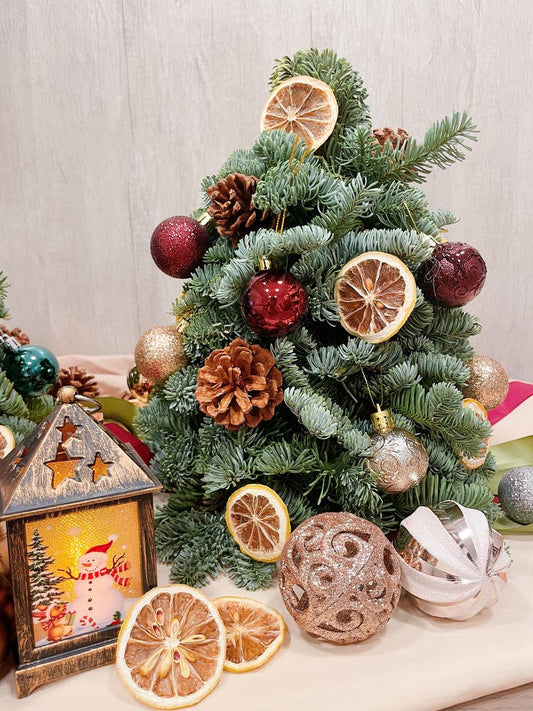 WARM Mini Handcrafted Christmas Tree